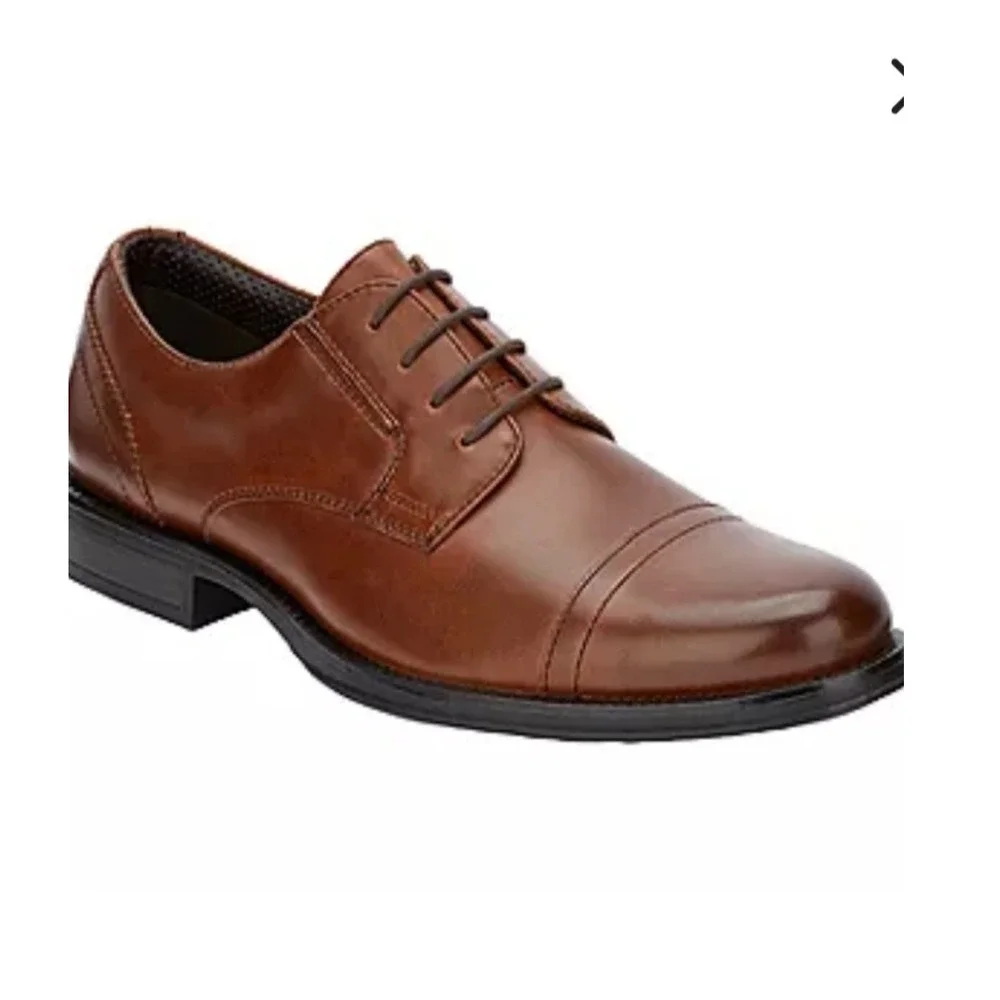 Dockers Men's Garfield‎ Lace-up Oxford Dress/Casual Shoes size 11M Maple